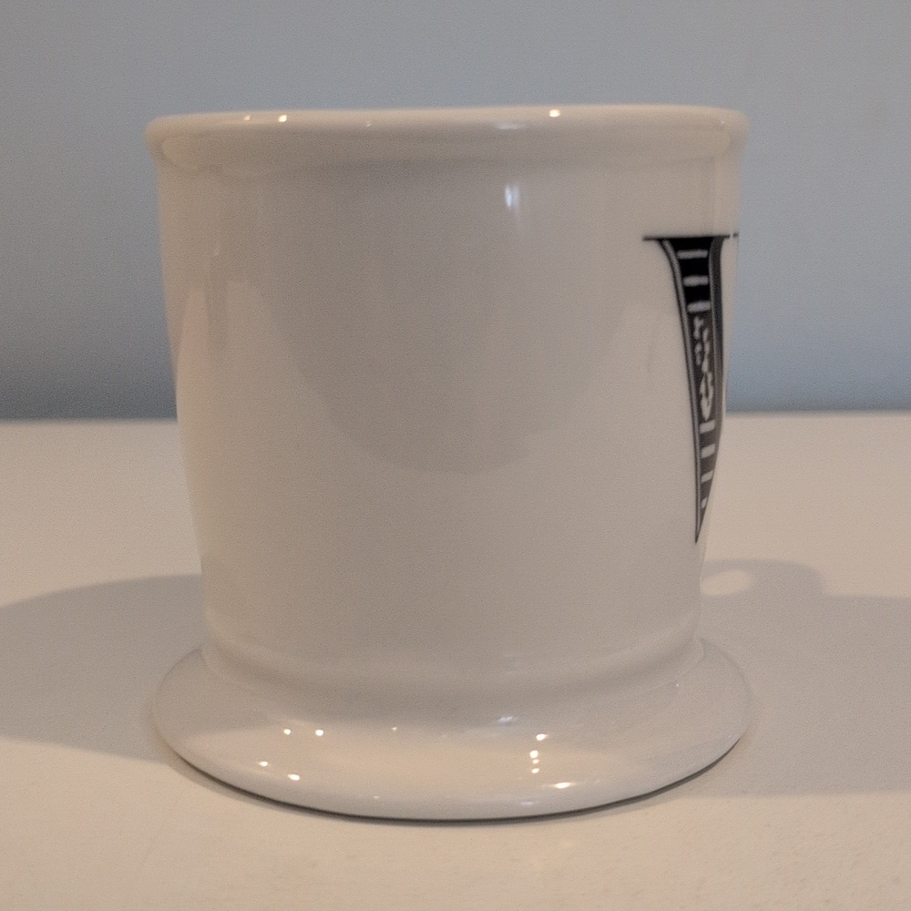Anthropologie Ceramic 12 Ounce Monogram Initial W Coffee Mug - Picture 5 of 14